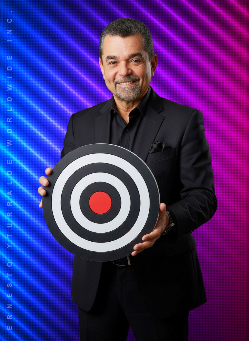 Ernesto Yturralde en charla motivacional sobre metas, enfoque y propósito organizacional